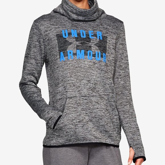 Under Armour Fleece Funnel Neck Cold Gear Top - Picture 1 of 5